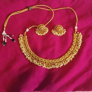 Indian Gold necklace set
